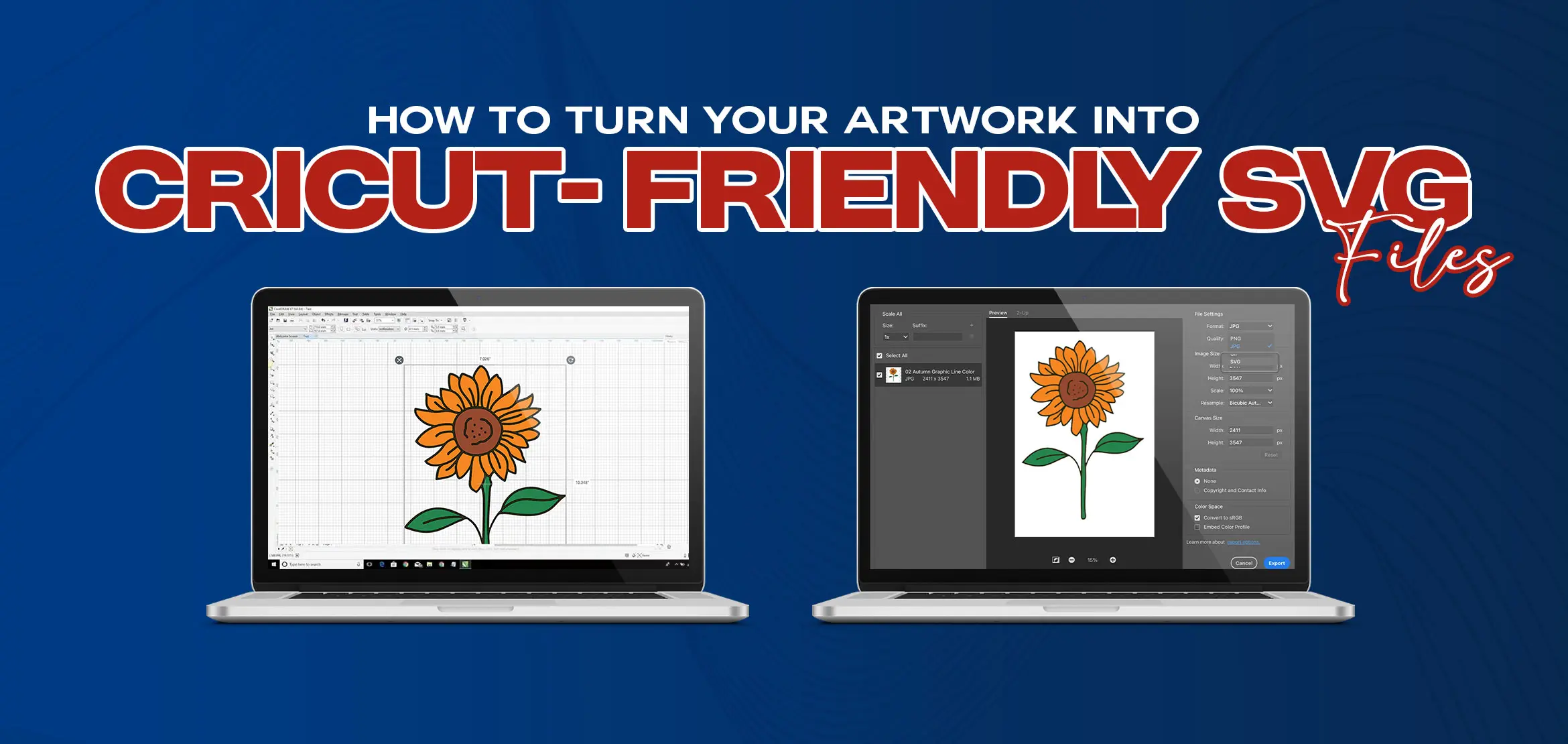 How to Turn Your Artwork into Cricut-Friendly SVG Files