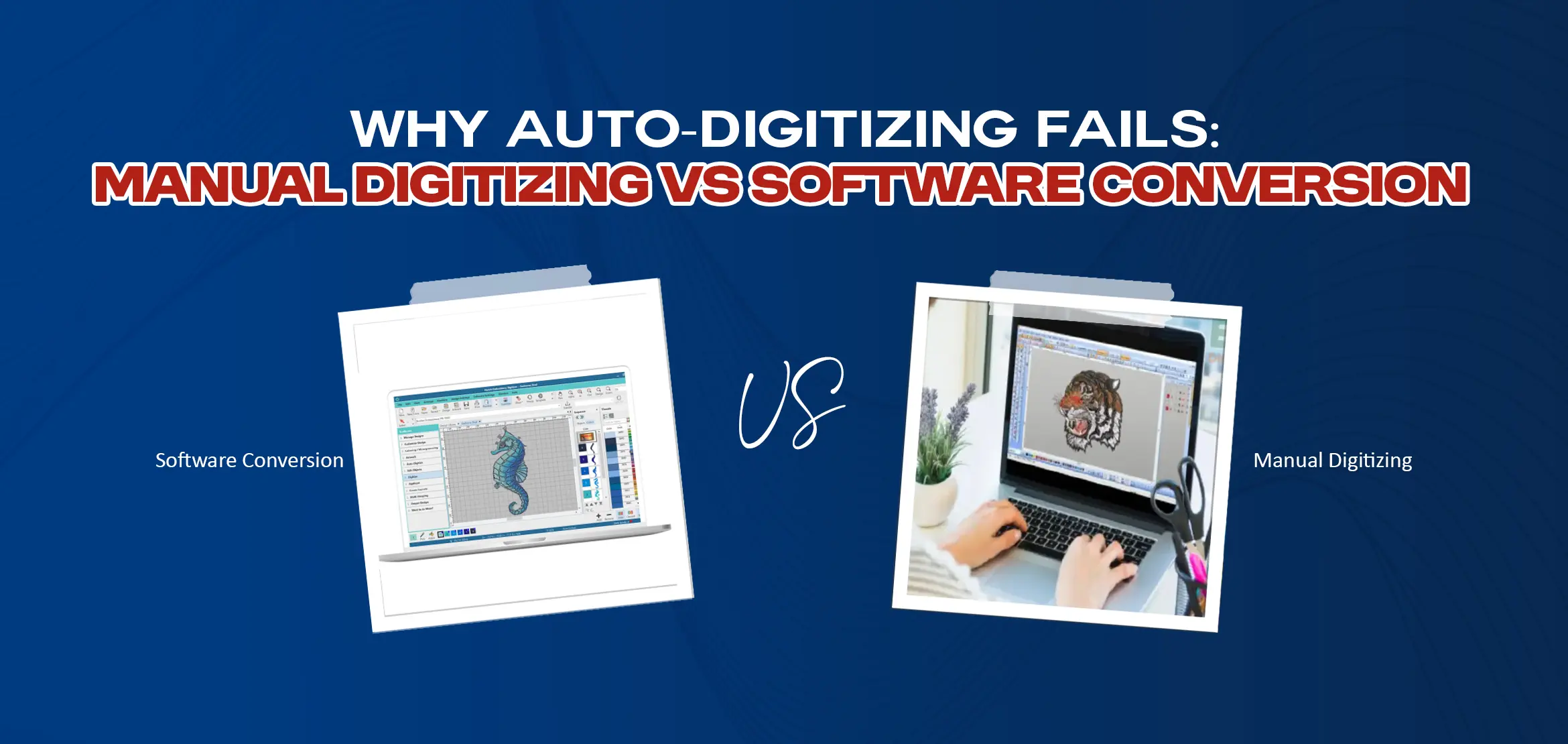Why Auto-Digitizing Fails | Manual Digitizing vs Software Conversion