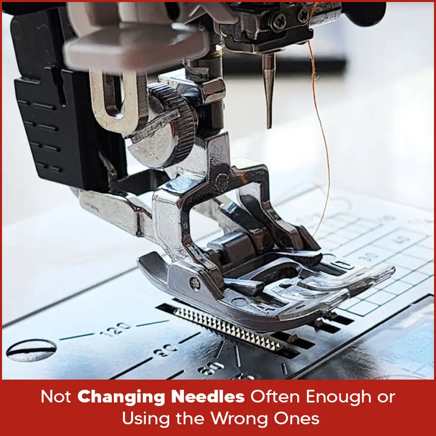 Challenge #6: Not Changing Needles Often Enough or Using the Wrong Ones