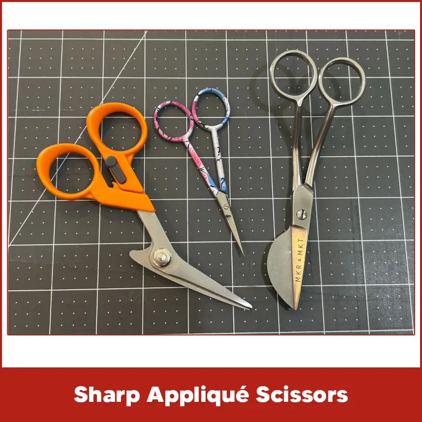 Sharp Appliqué Scissors