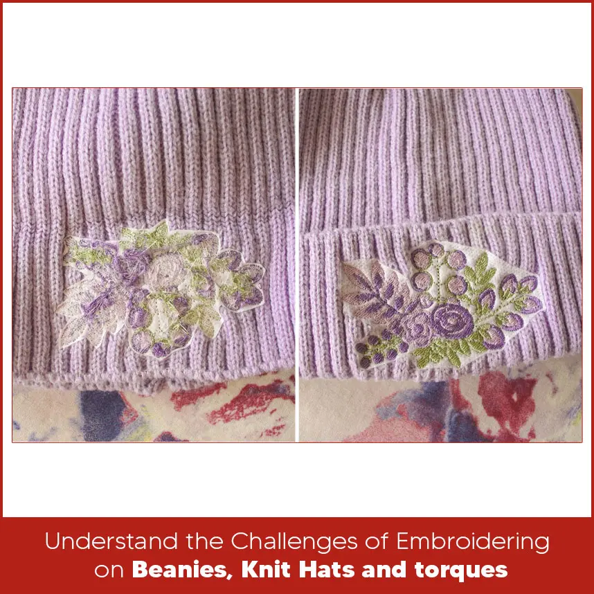 Understand the Challenges of Embroidering on Beanies, Knit Hats and Toques