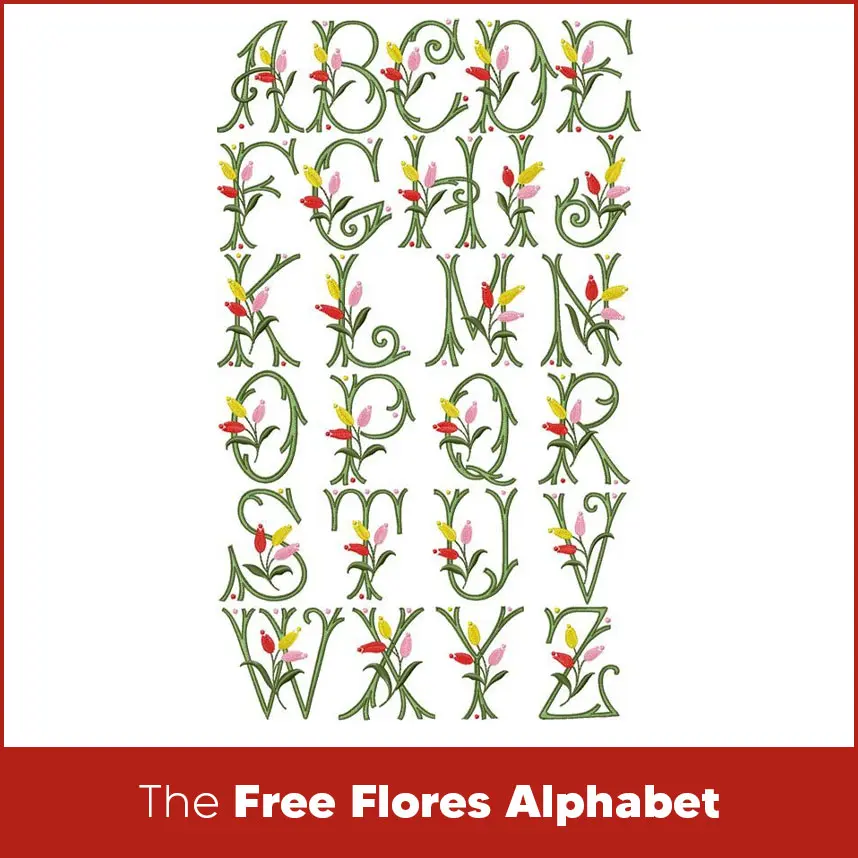The Free Flores Alphabet