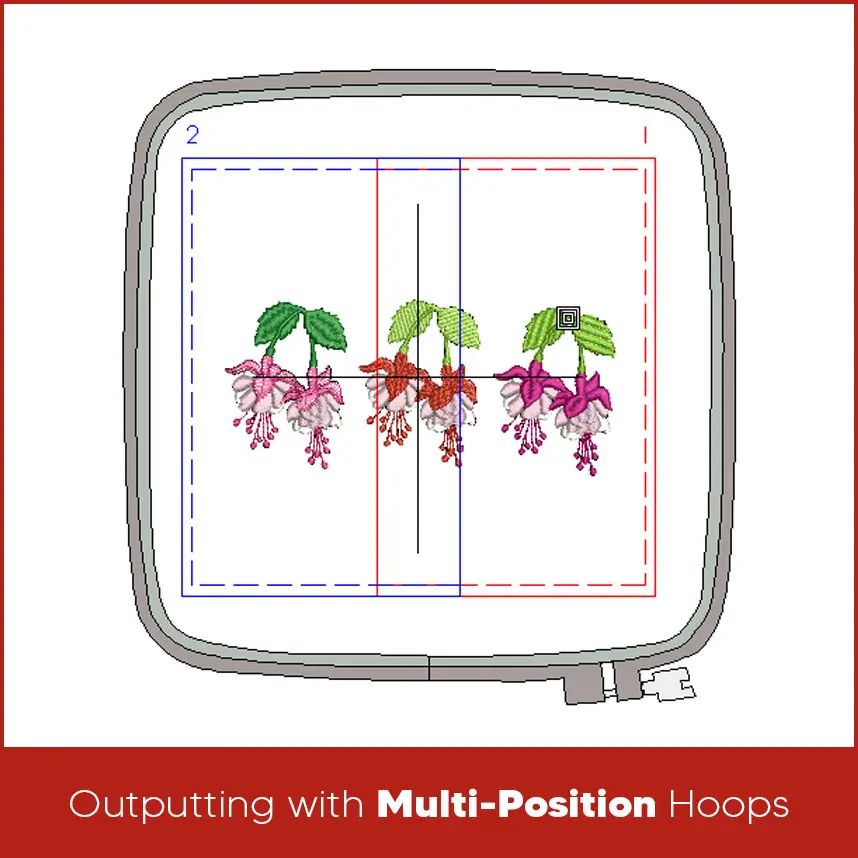 Outputting with Multi-Position Hoops