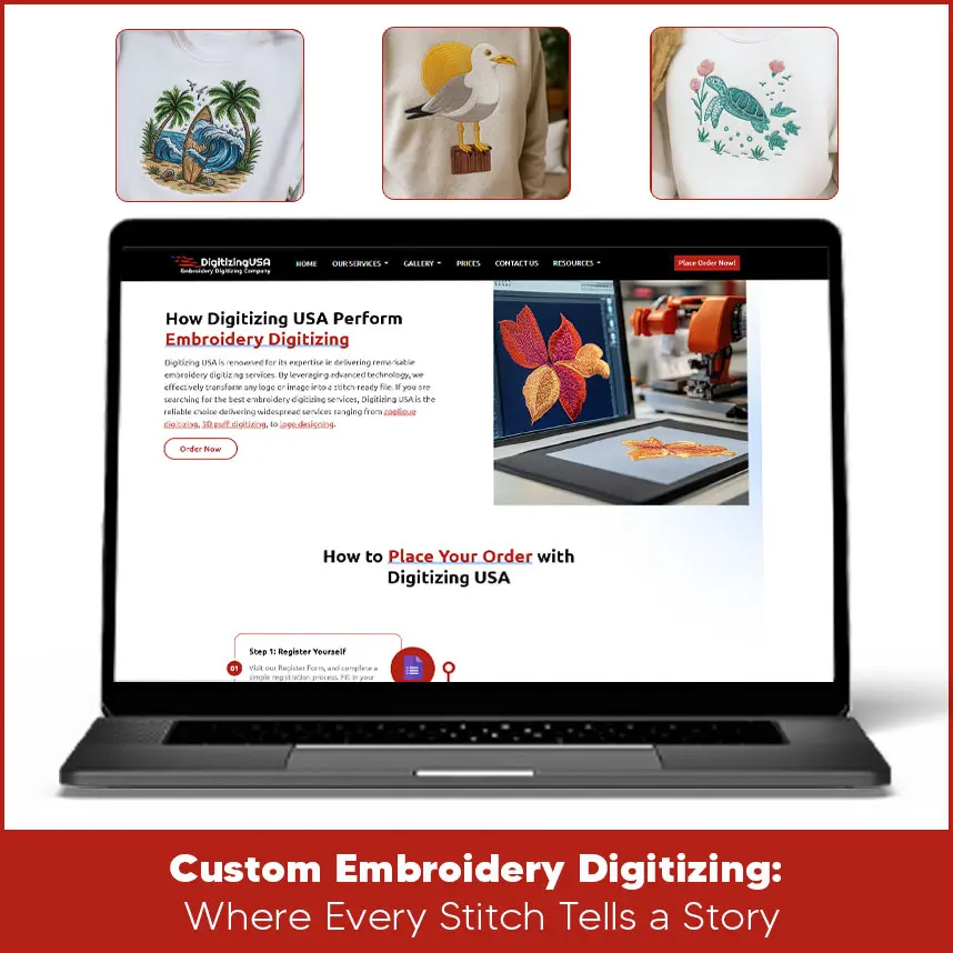 Custom Embroidery Digitizing: Where Every Stitch Tells a Story