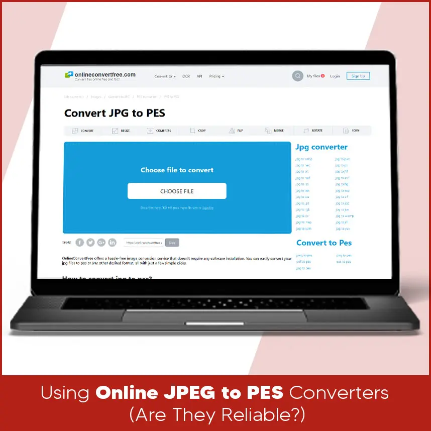 Using Online JPEG to PES Converters (Are They Reliable?)