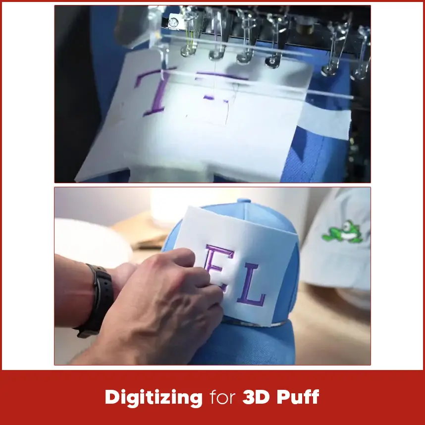 Digitizing for 3D Puff