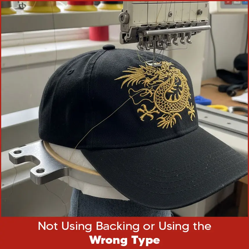 Challenge #8: Not Using Backing or Using the Wrong Type